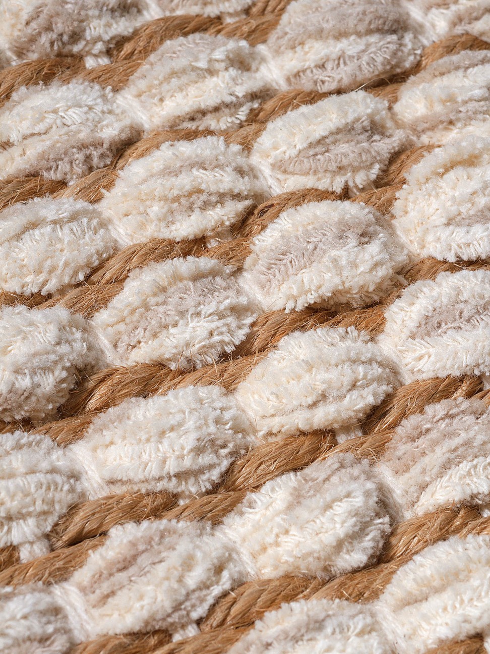 Tapete Tear TD316 Cinza Claro com Cru