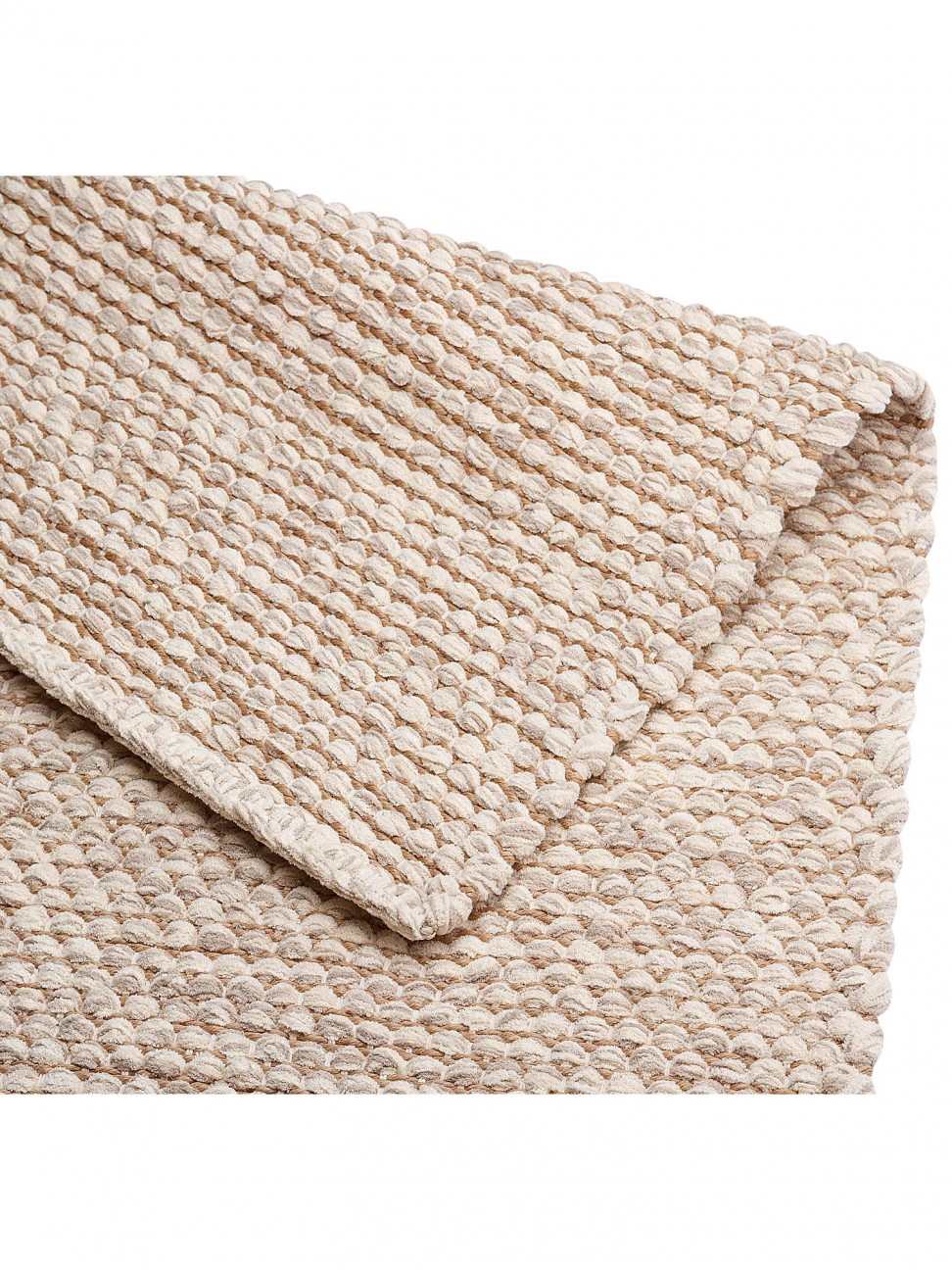 Tapete Tear TD316 Cinza Claro com Cru