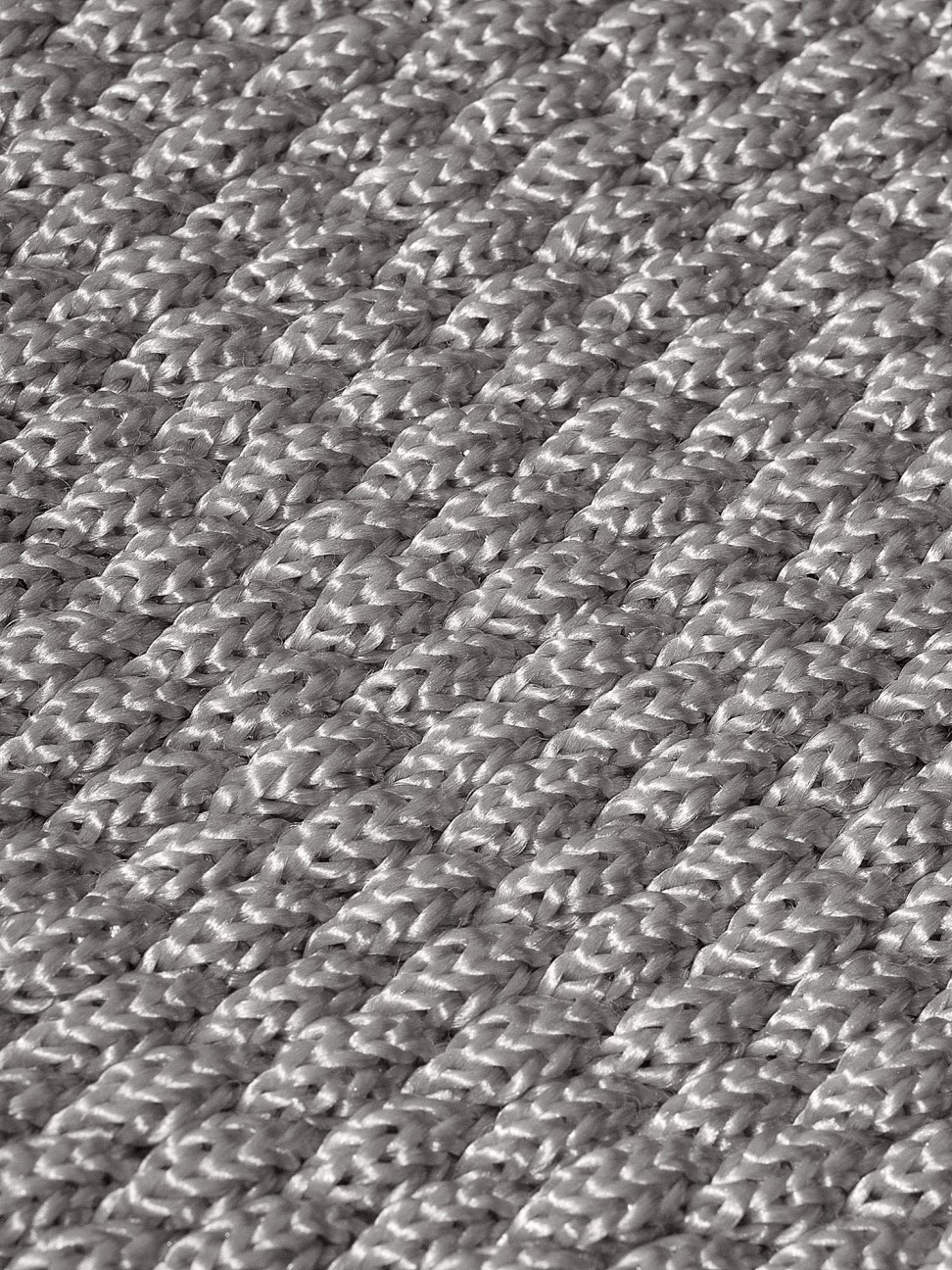 Tapete Tear Corda Náutica Prata