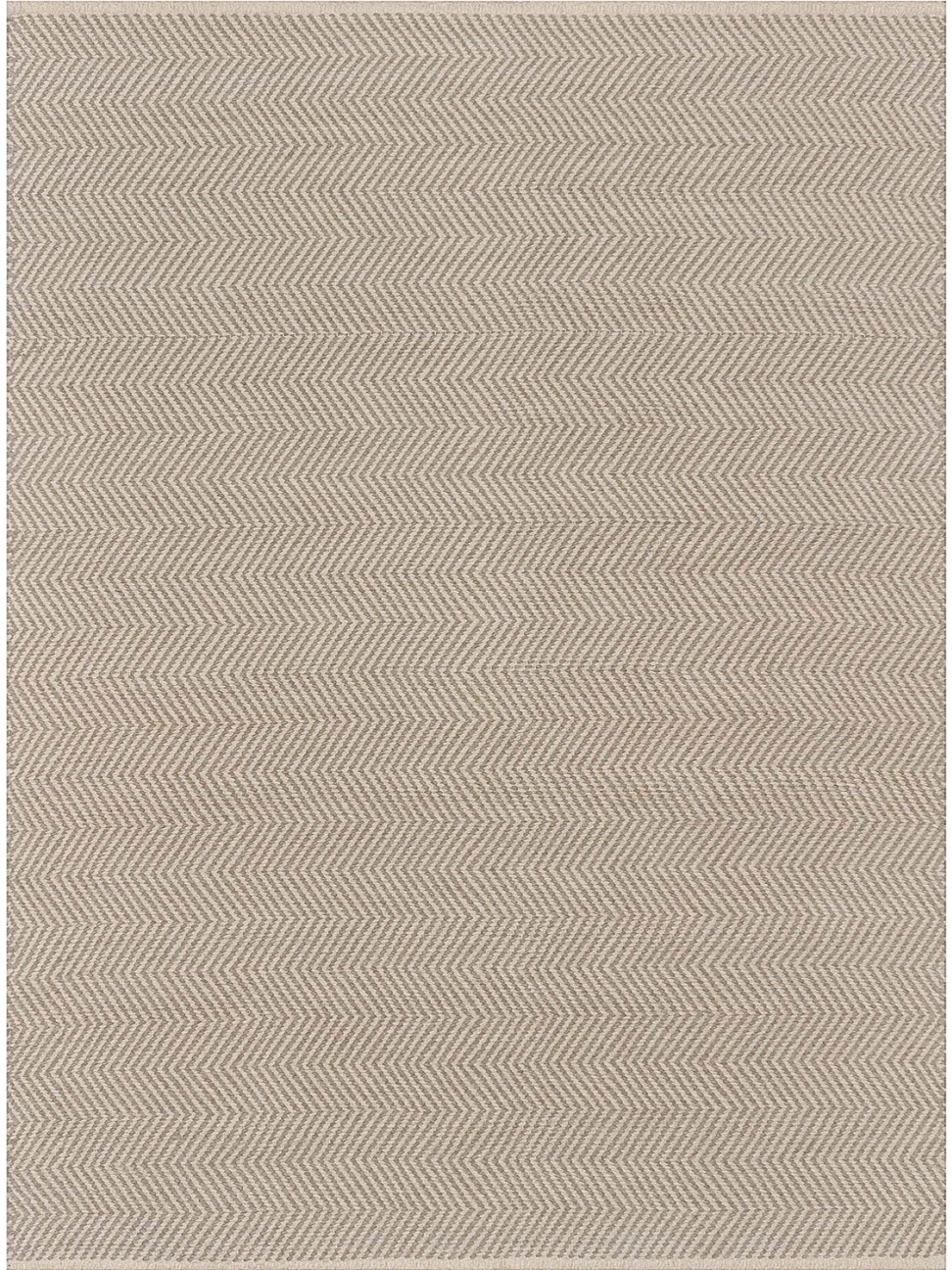 Tapete Tear Escama de Peixe Cinza e Cru