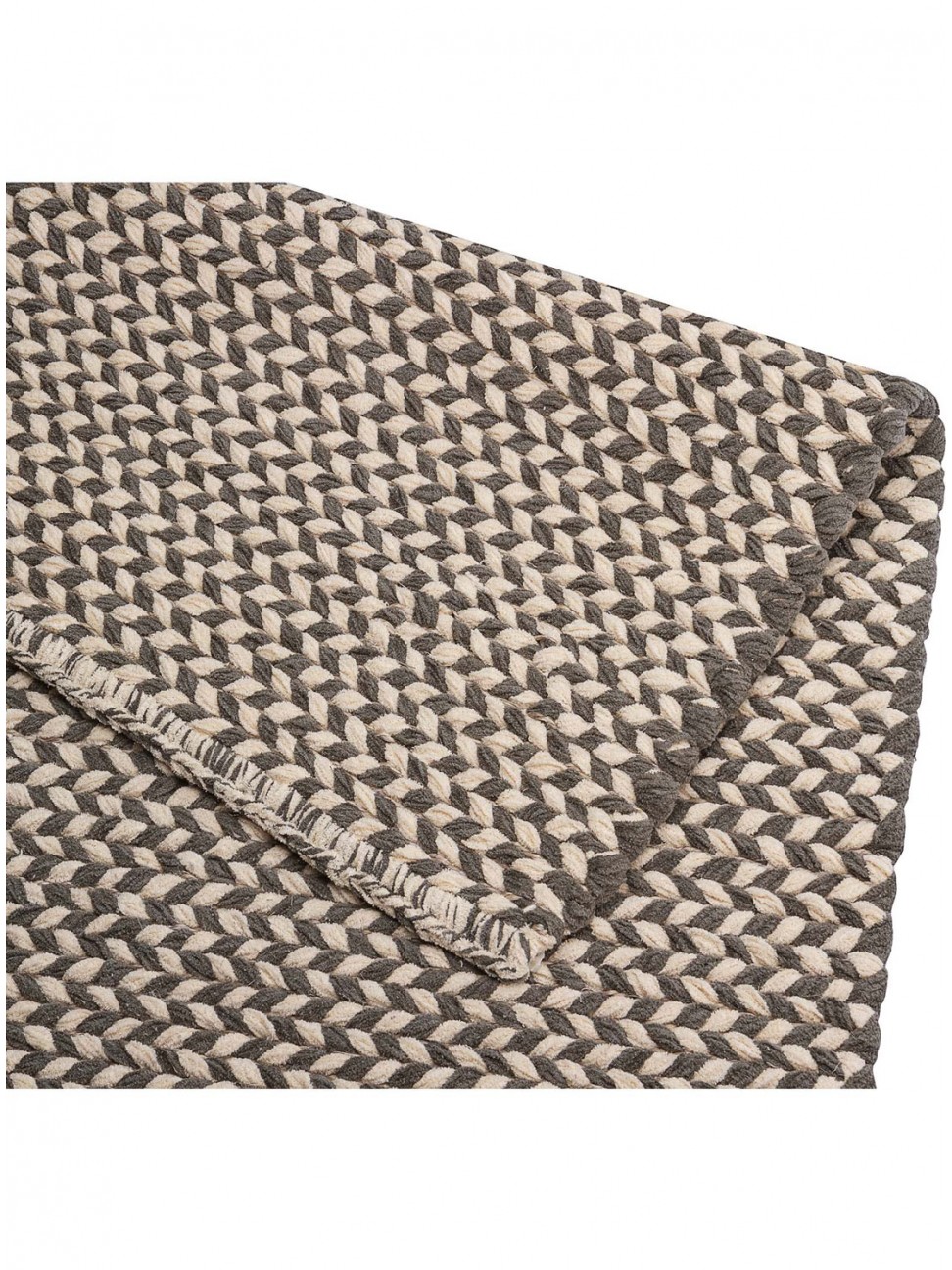 Tapete Tear Balaio Chumbo e Cru 