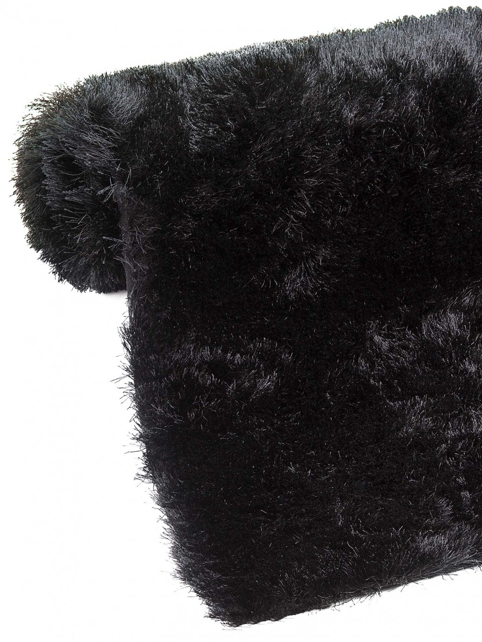 Tapete Shaggy Firenzi Preto