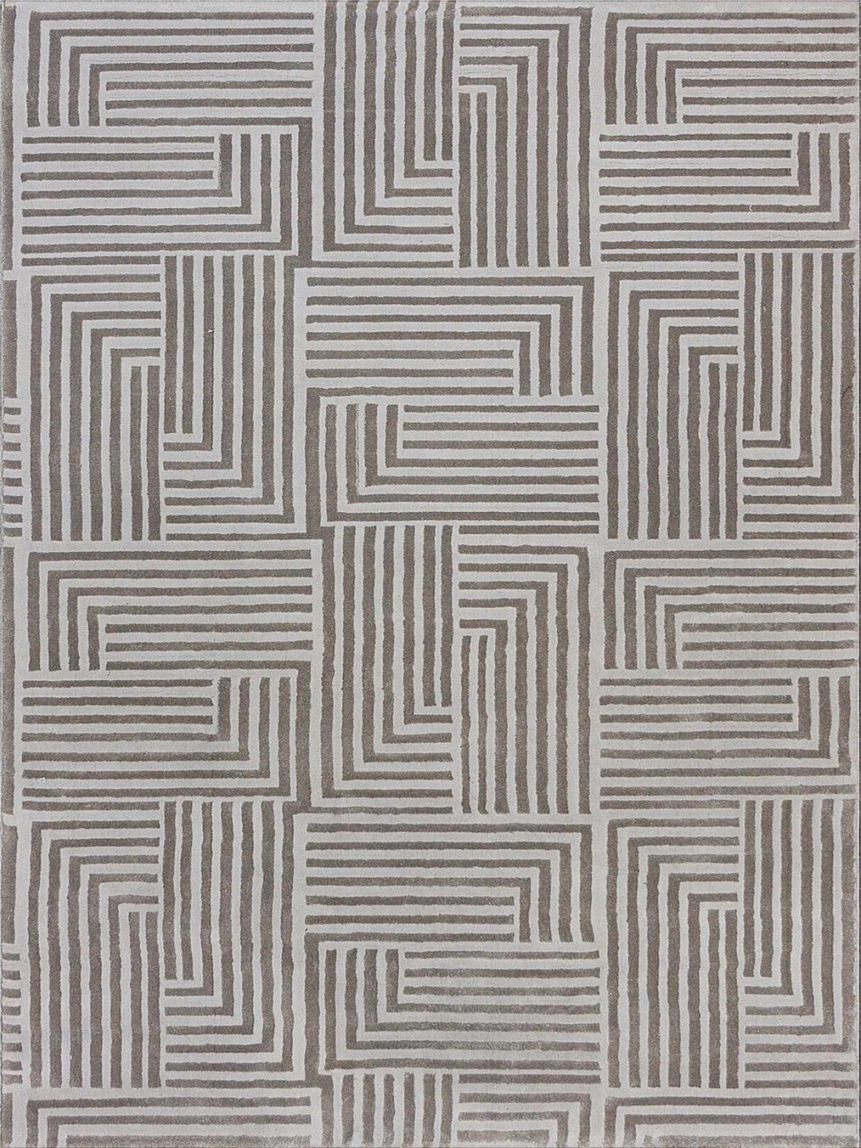 Tapete Villarica Maze Cinza