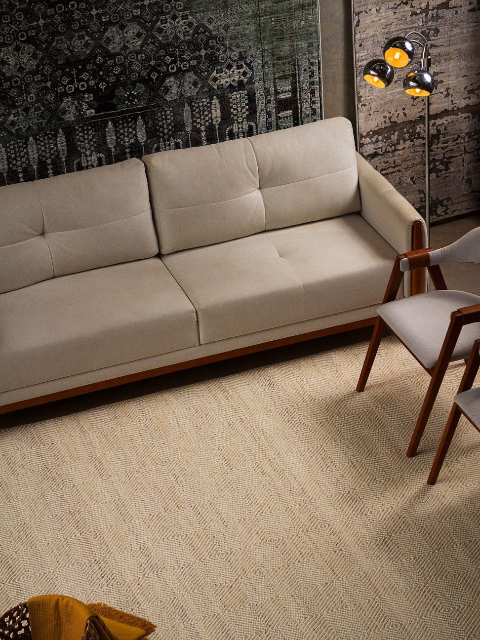 Tapete Kilim Diamond Bege