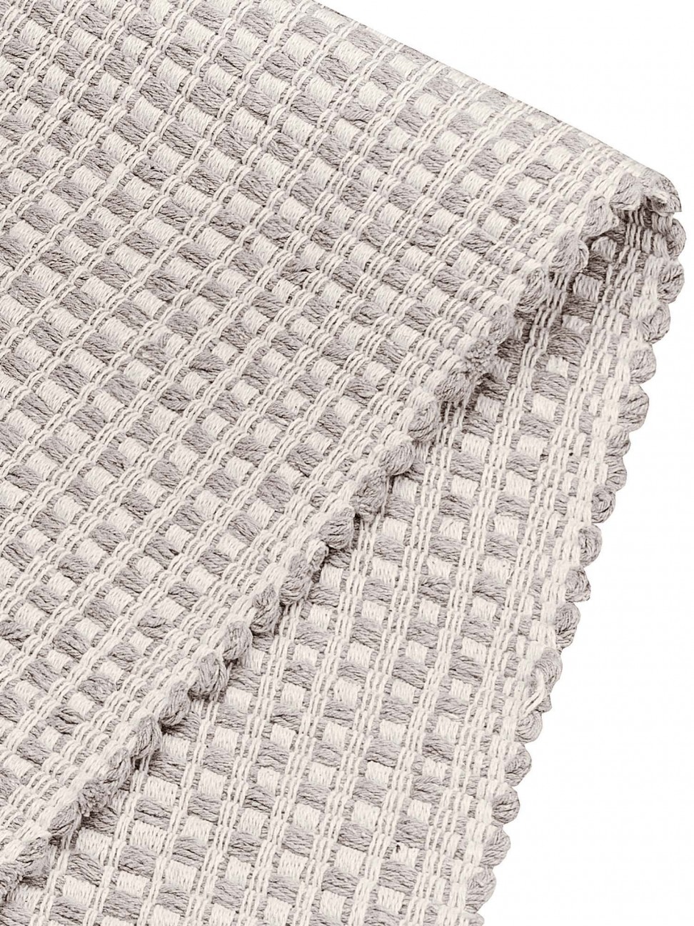 Tapete Tear Manual Vichy Cinza