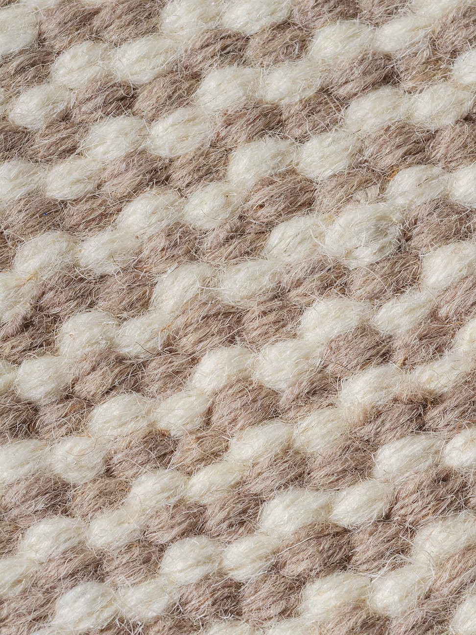 Tapete Java Santro Liso Cru e Cinza claro Orgânico 3