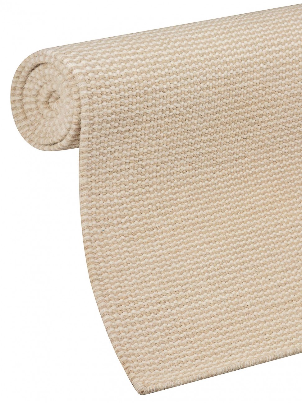 Tapete Java Santro Liso Cru e Off White Orgânico 1