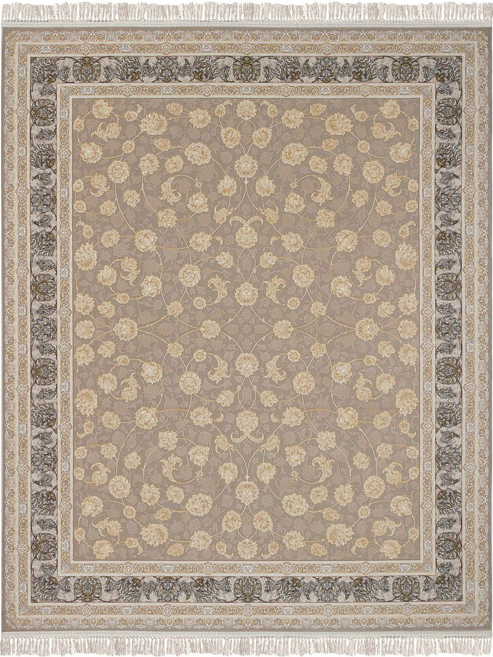 Tapete Persa Excellence 185 Cinza Claro