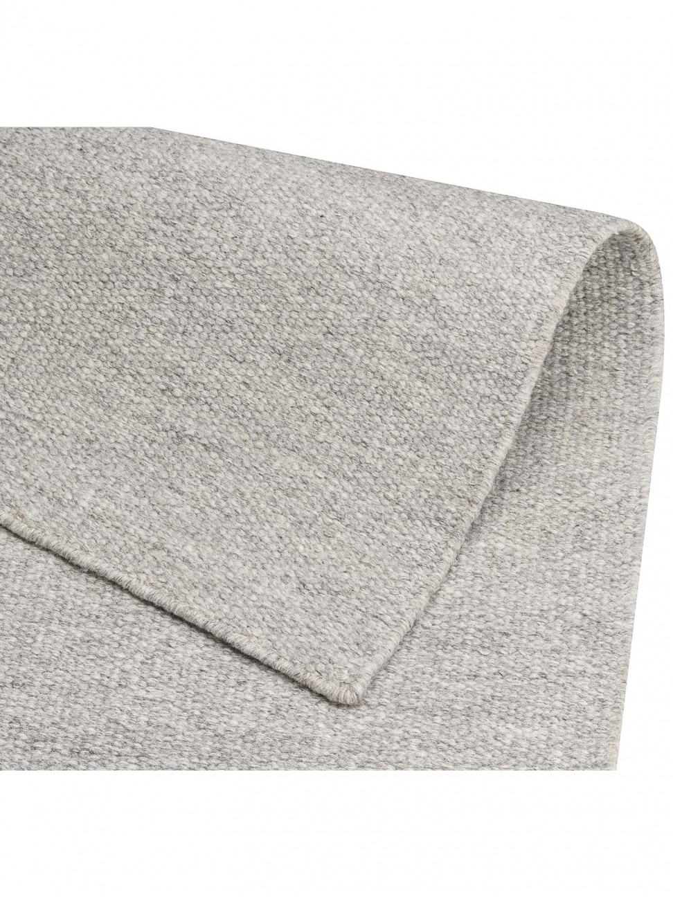 Tapete Kilim Cosmos Plus Cinza Claro Orgânico 1