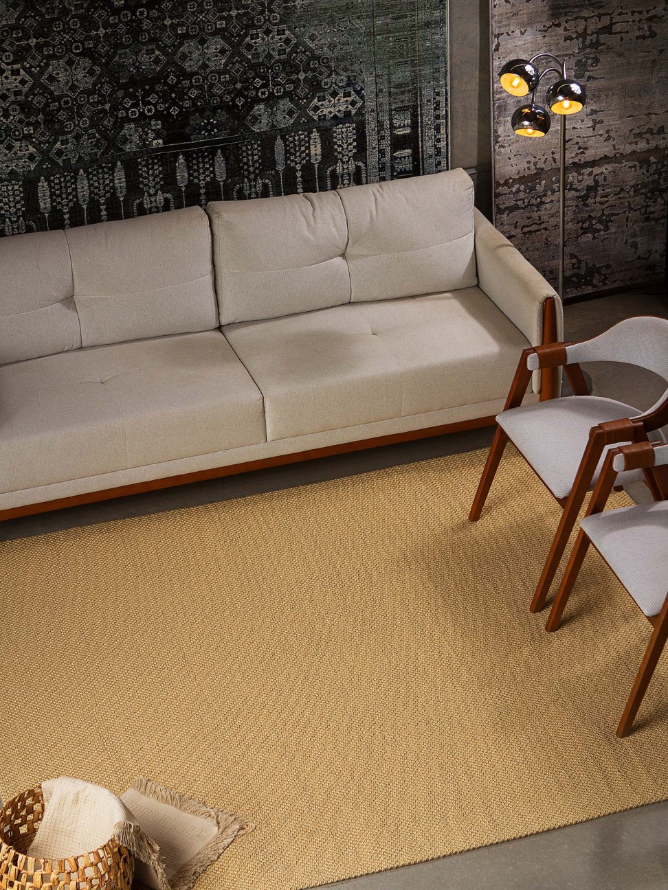 Tapete Sisal Luna Creme 