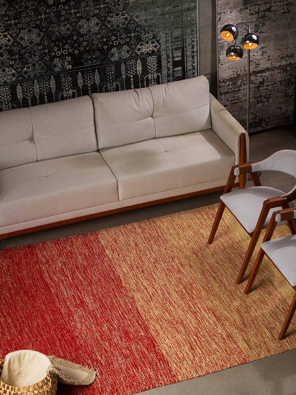 Tapete Tear TD593 Vermelho