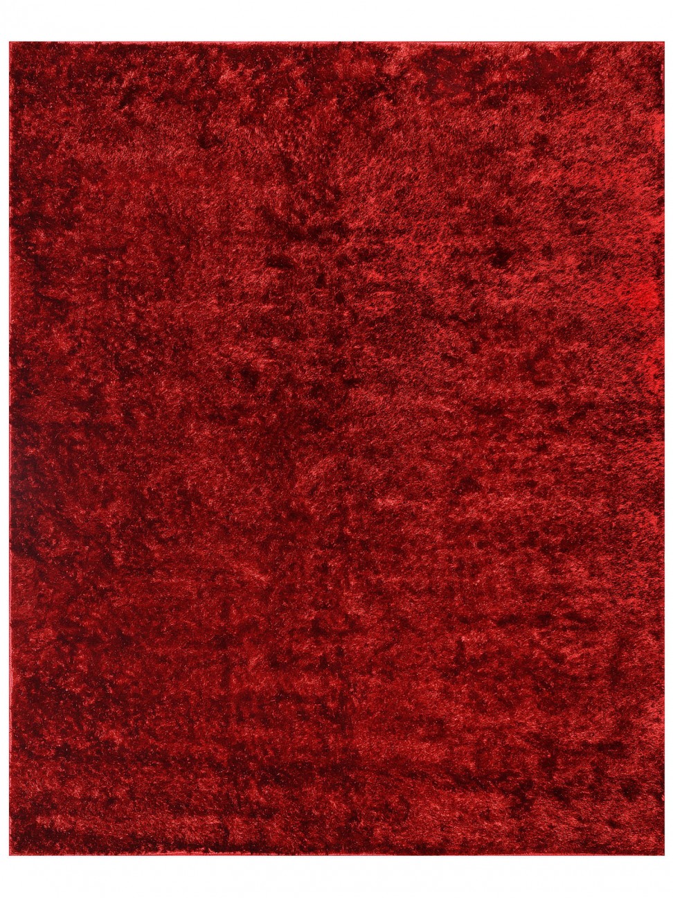 Tapete Shaggy Kasai Vermelho