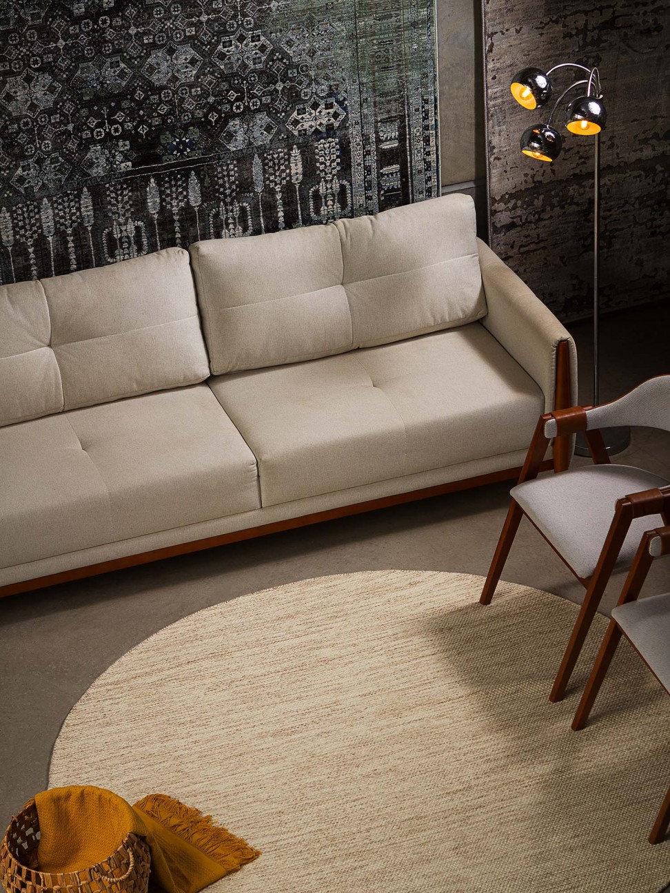 Tapete Dot Mix Beige