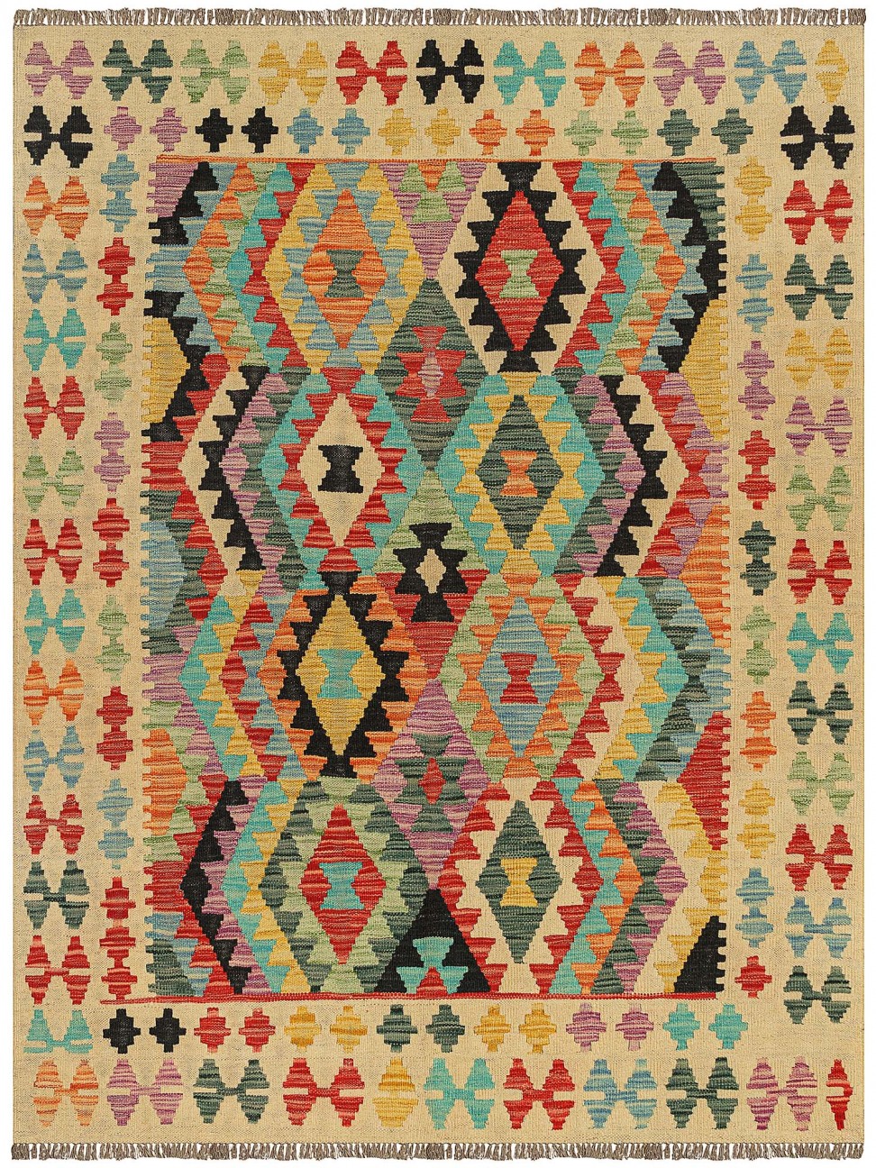 Tapete Kilim Paquistanês