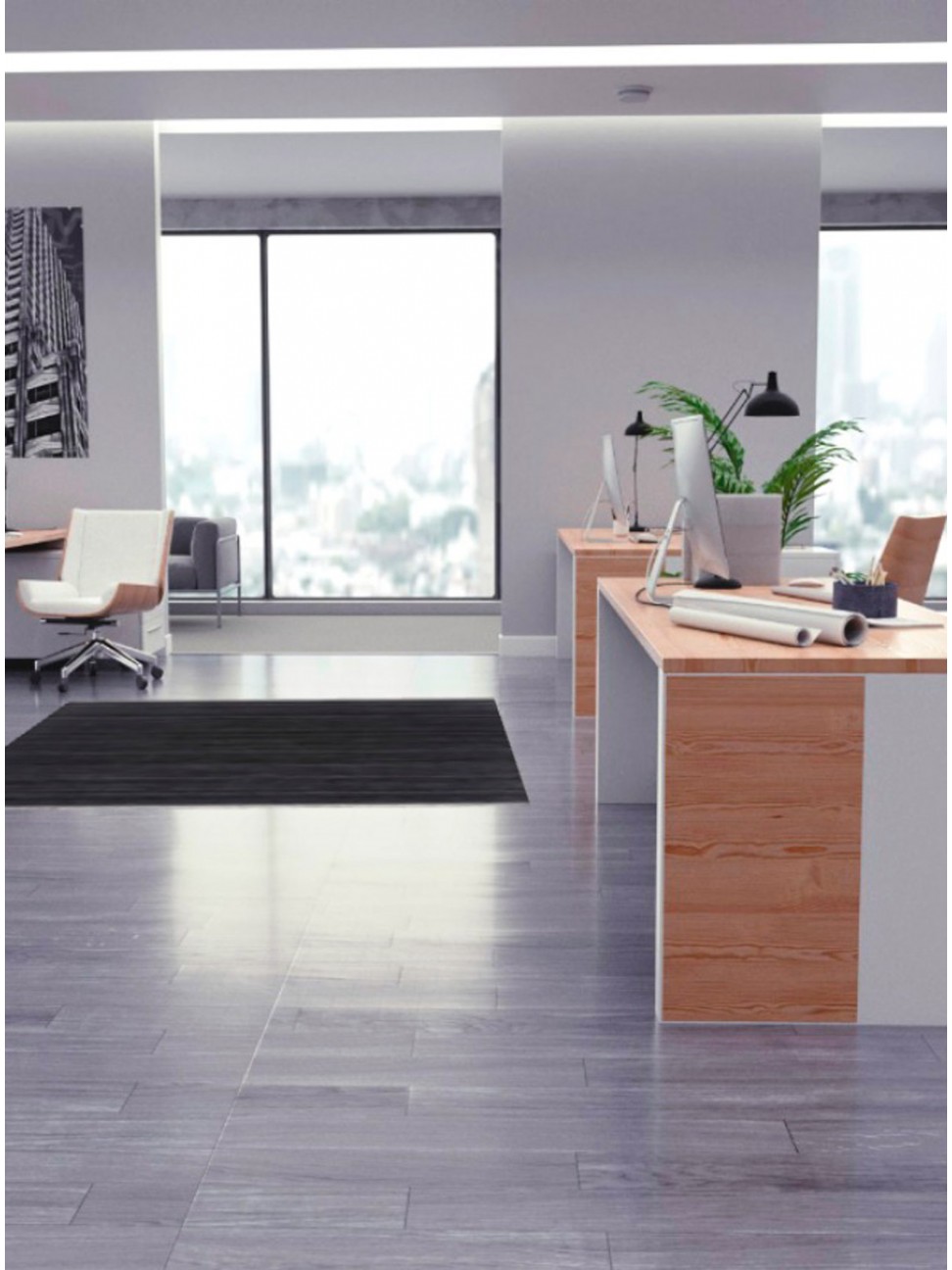 Tapete Kilim Cosmos Grafite