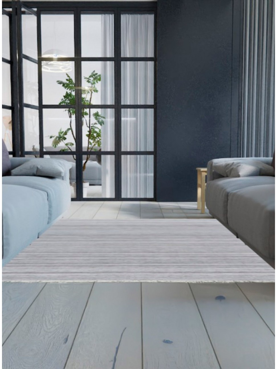 Tapete Kilim Cosmos Prata Mix