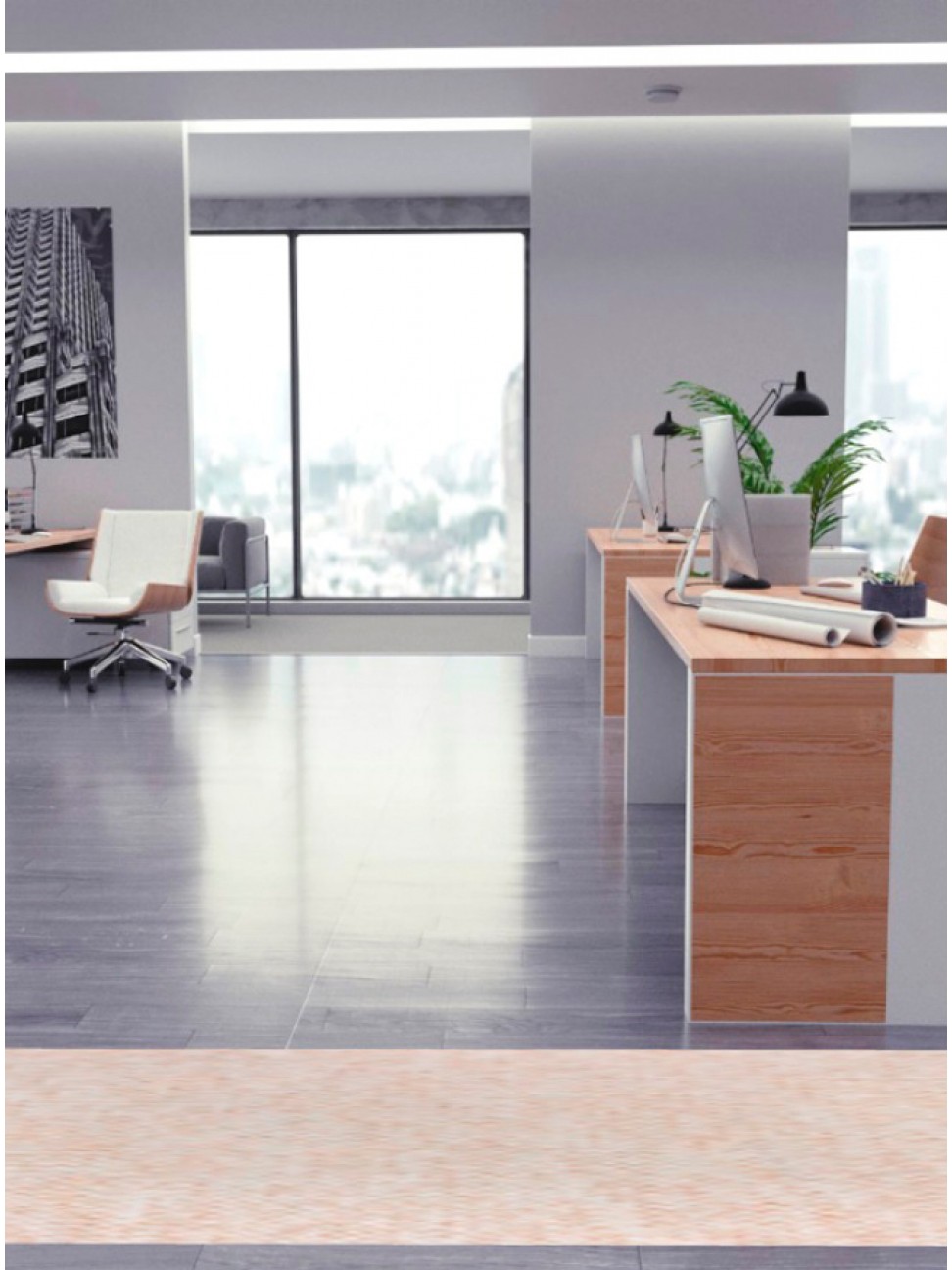 Tapete Tear Trama X Cru e Bege