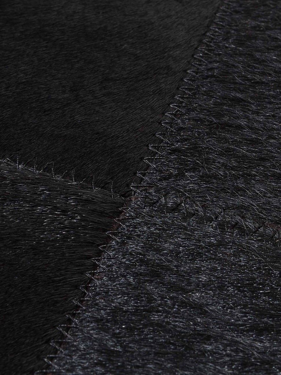 Tapete Couro Preto (20x20)