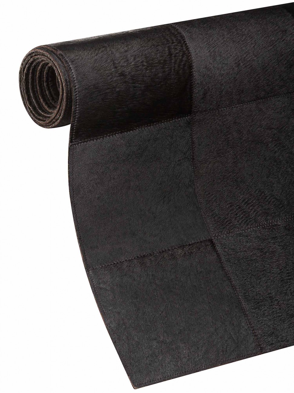 Tapete Couro Preto (20x20)