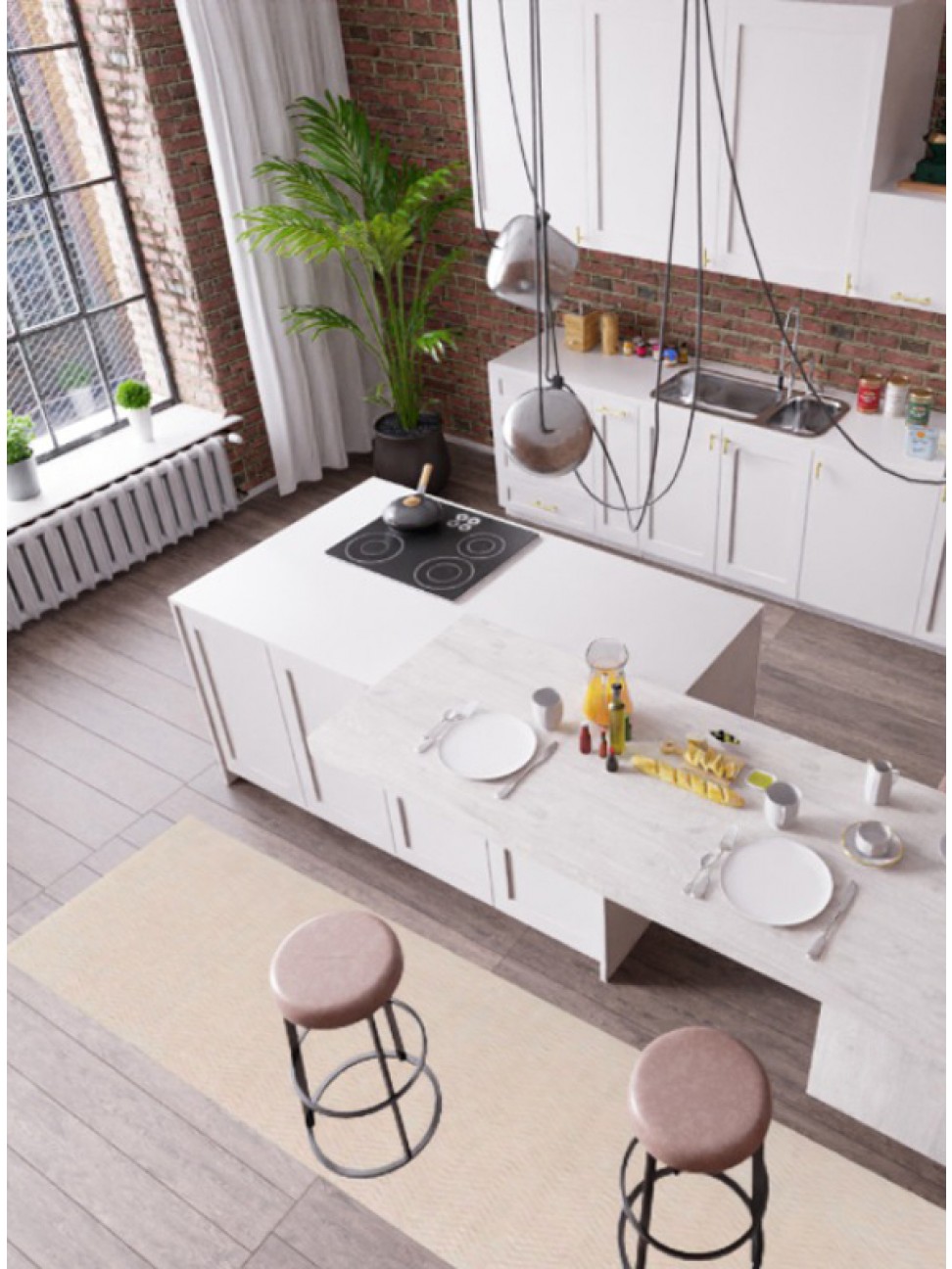 Tapete Tear Escama de Peixe