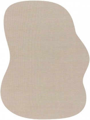 Tapete Java Santro Liso Cru e Off White Orgânico 4