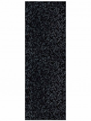 Tapete Couro Preto (5x5)