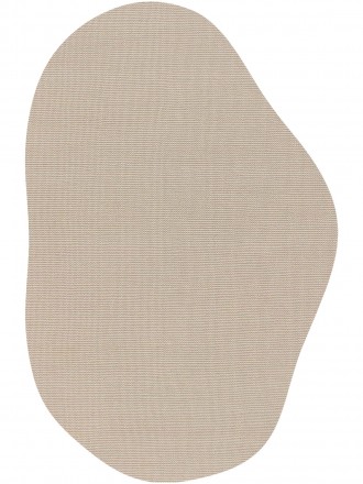 Tapete Java Santro Liso Cru e Off White Orgânico 1