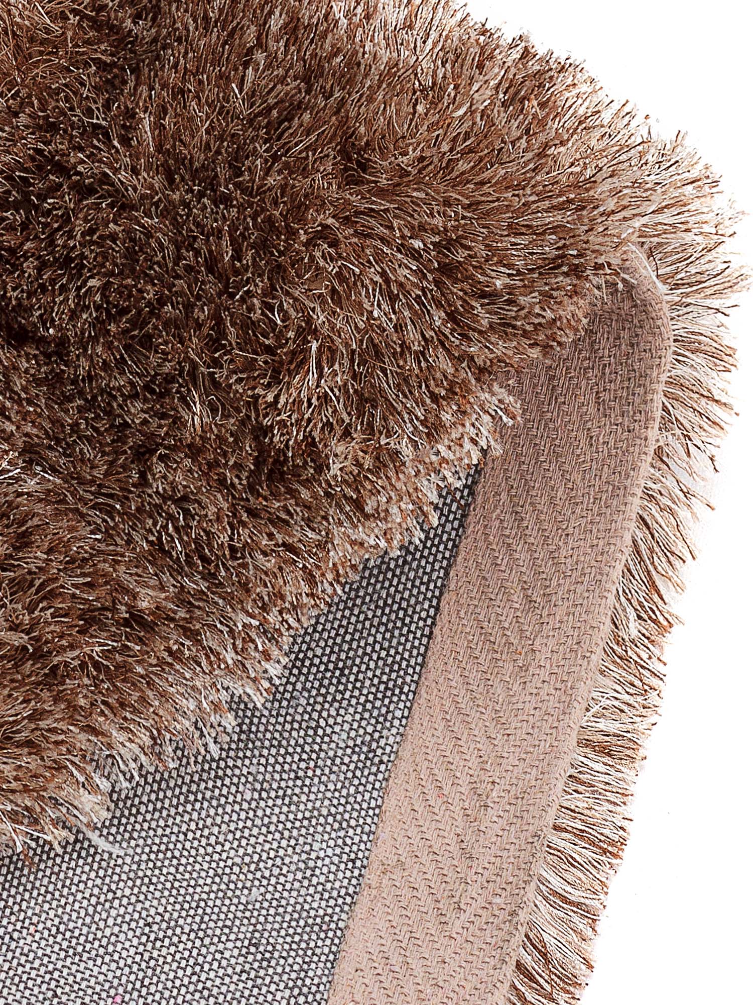 Tapete Shaggy Firenzi Mix Marrom na medida 2,50x2,50 - Tenda dos